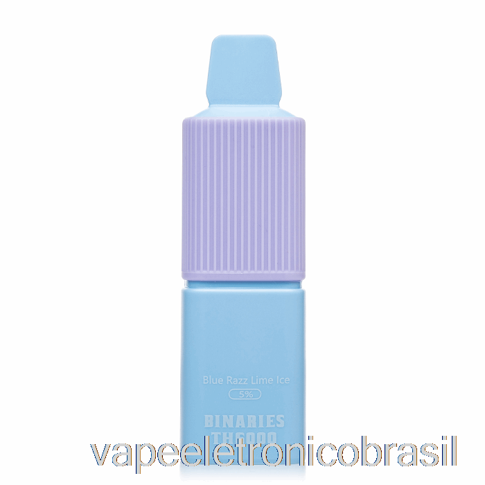 Vape Vaporesso Horizonte Binários Th6000 Descartável Azul Razz Limão Gelo